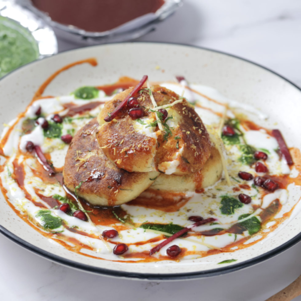 Aloo Tikki Chaat