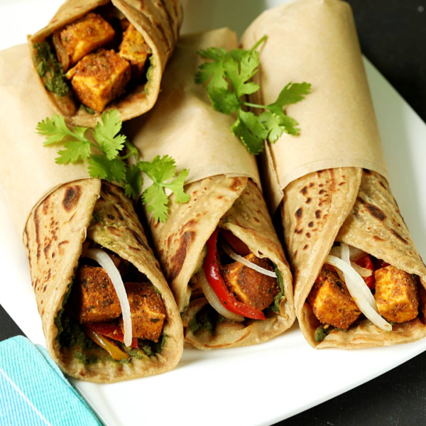 Paneer Tikka Roll